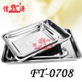 Wholesale Stainless Steel Serving Tray/Square Tray/Square Plate